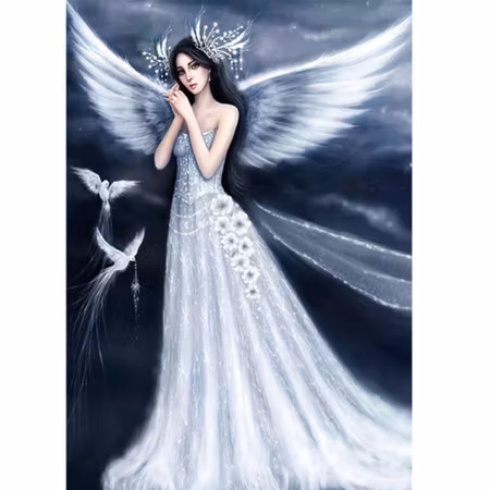 Ängel - Diamond Painting  5D - 40x30