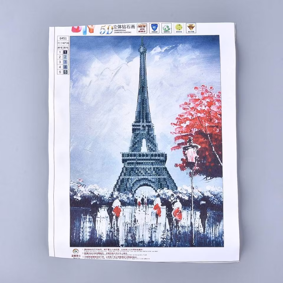 Paris - Diamond Painting   - 40x30