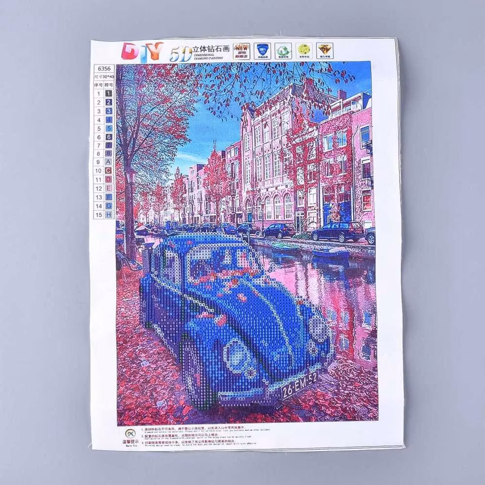 VW - Diamond Painting   - 40x30