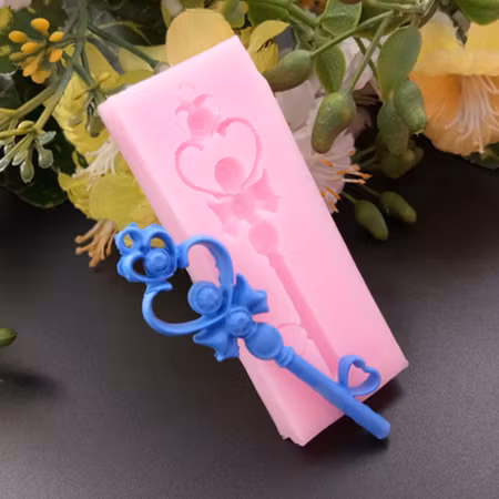 DIY gjutform silikon Nyckel