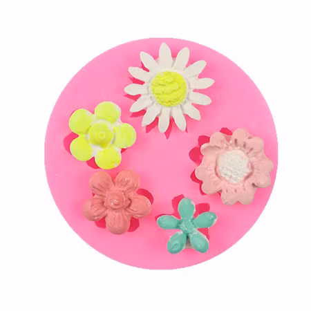 DIY gjutform silikon Blommor