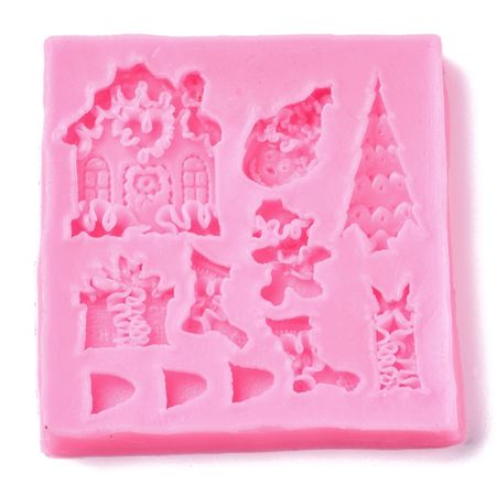 DIY gjutform silikon Jul tema