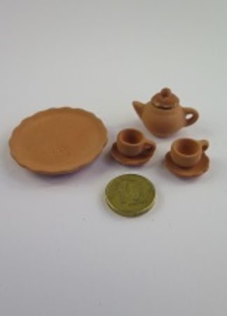 **Miniatyr** Terrakotta servis