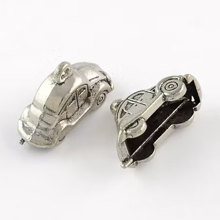 Charms - Berlock - bil VW  - antik silver