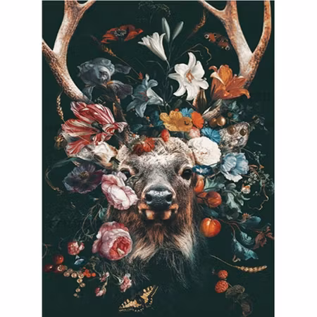 Hjort - Diamond Painting  5D - 30x20