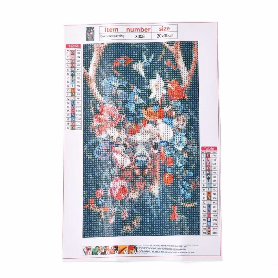 Hjort - Diamond Painting  5D - 30x20