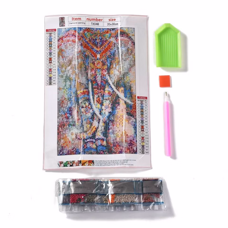 Elefant - Diamond Painting  5D - 30x20