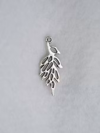 Charms - Berlock - Blad/löv - antik silver