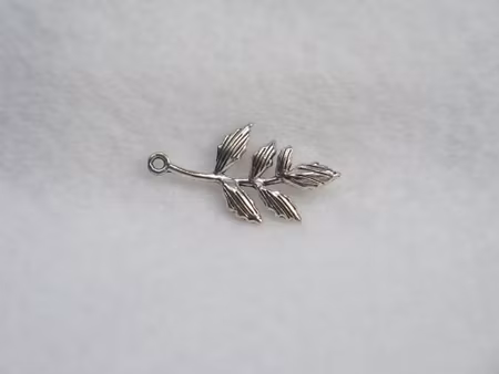 Charms - Berlock - Blad/löv - antik silver