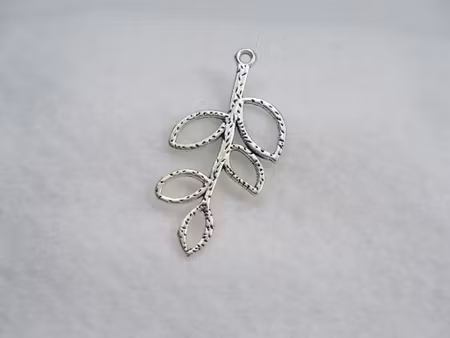 Charms - Berlock - Blad/löv - antik silver