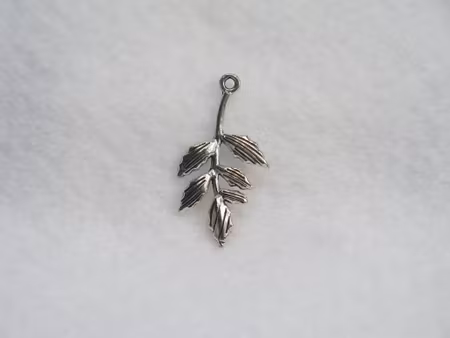 Charms - Berlock - Blad/löv - antik silver