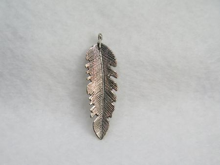 Charms - Berlock - Blad/löv - antik silver