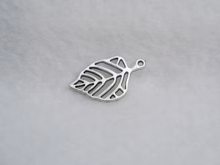 Charms - Berlock - Blad/löv - antik silver