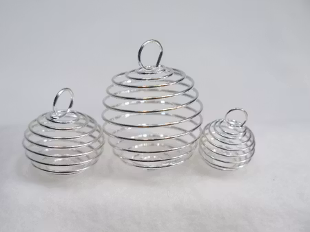 Charms - Berlock - pärlburar - metall - 3-p