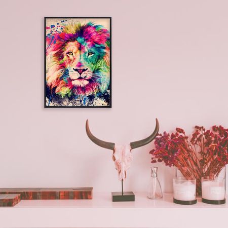 Lejon - Diamond Painting  5D - 30x20