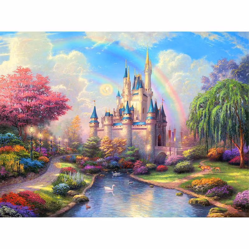 Slott - Diamond Painting  5D - 40x30