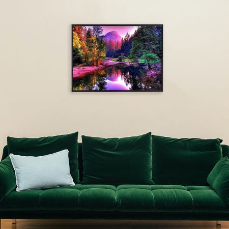 Skog- Diamond Painting  5D - 40x30