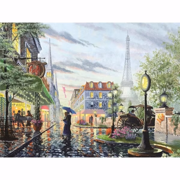 Paris - Diamond Painting  5D - 40x30