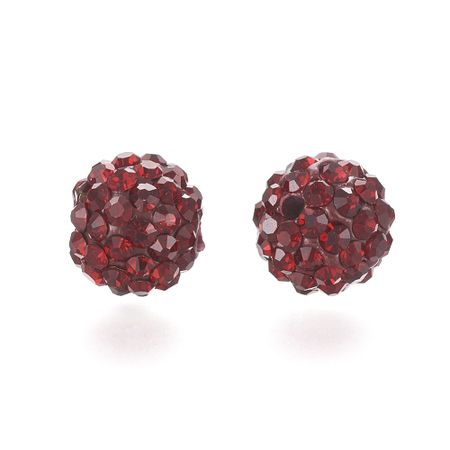 Strass pärlor - klass A - polymerlera/siam - 10mm - 1st