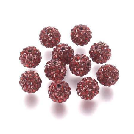 Strass pärlor - klass A - polymerlera/siam - 10mm - 1st