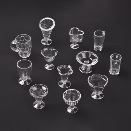 **Miniatyr** Glas - dessert - 12p