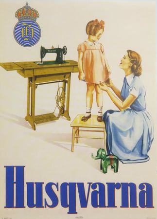 **Vykort nostalgi** Husqvarna