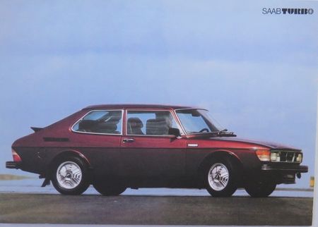 **Vykort nostalgi** Saab Turbo