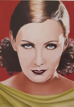 **Vykort idolkort** Greta Garbo