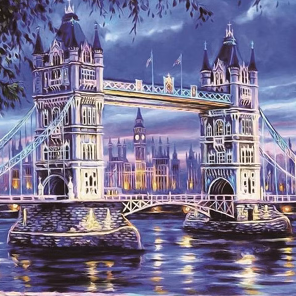 Tower Bridge London - Diamond Painting   - 40x30