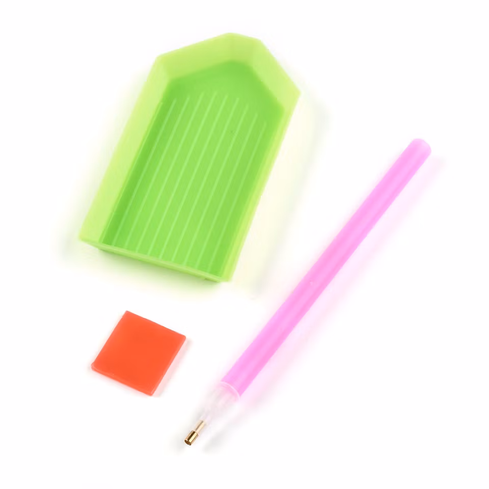 Nalle tomte 2 - Diamond Painting   - 40x30