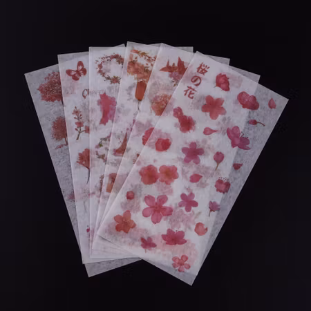 Stickers till scrapbooking 6ark