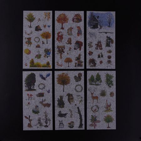 Stickers till scrapbooking 6ark