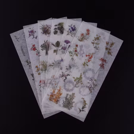 Stickers till scrapbooking 6ark