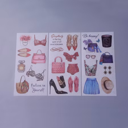 Stickers till scrapbooking 3ark