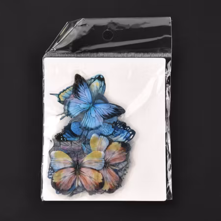 Sstickers till scrapbooking - fjärilar - 40st