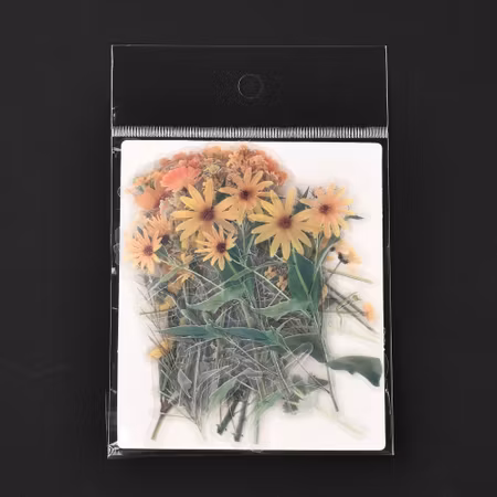 Stickers till scrapbooking - blommor - 40st