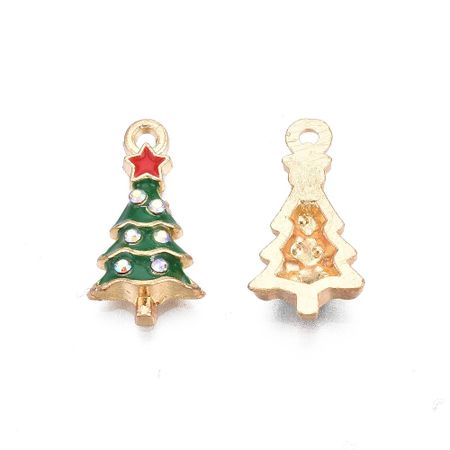 Charms - Berlock - Julgran med bling - emalj