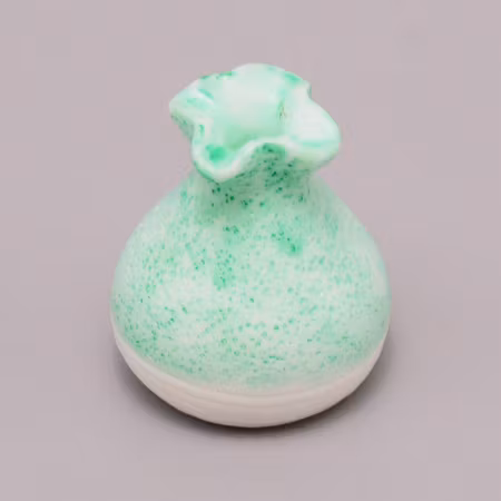 **Miniatyr** Vas / kruka - aqua marin