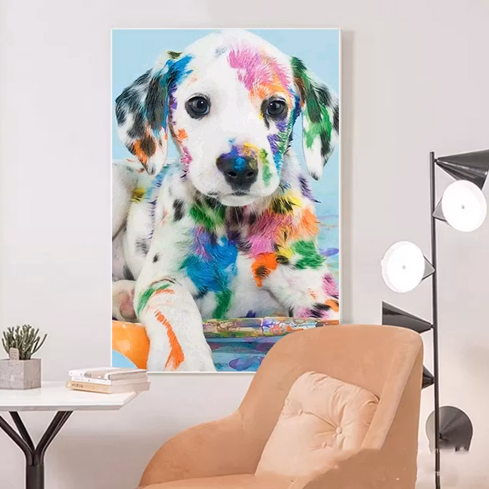 Valp - Diamond Painting   - 40x30