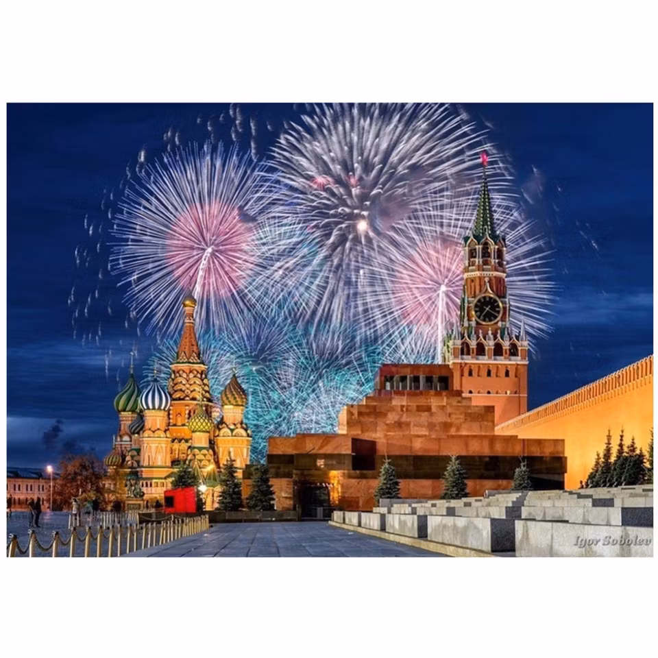 Fyrverkeri - Diamond Painting   - 40x30