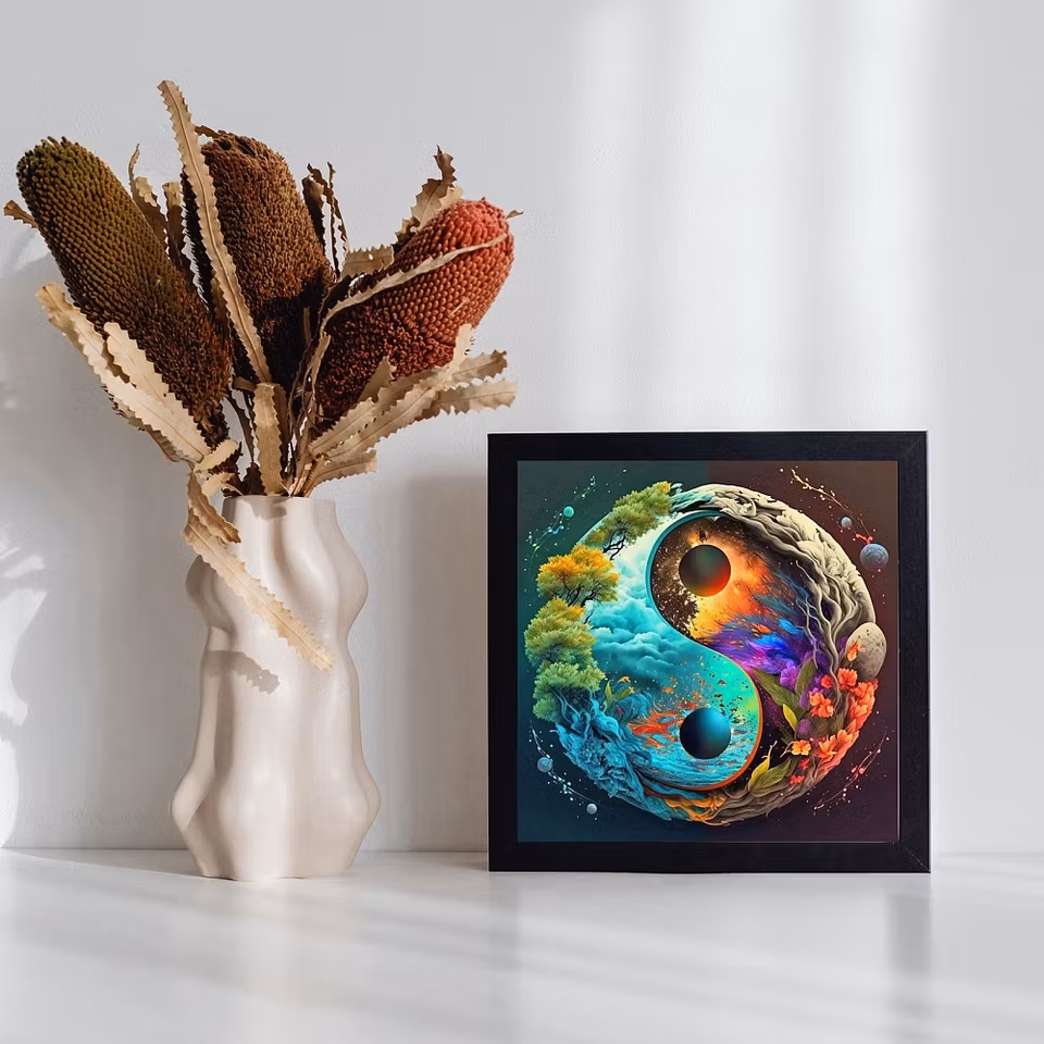 Ying o Yang - Diamond Painting  - 30x30