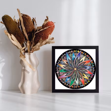 Blomma - Diamond Painting  - 30x30
