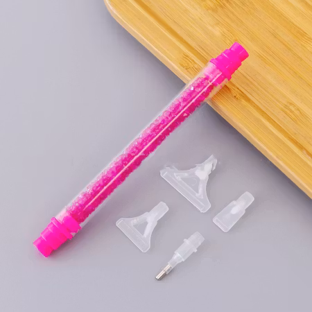 Diamond Painting  penna och tillbehör, rosa bling