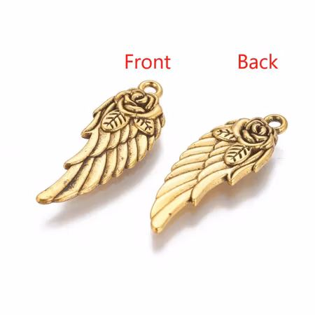 Charms - Berlock - Ängelvinge - antik guld