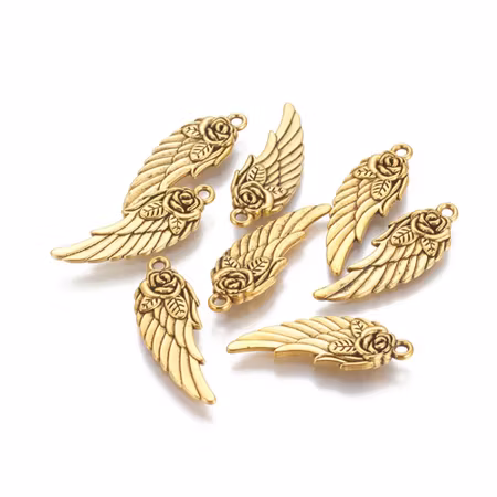 Charms - Berlock - Ängelvinge - antik guld