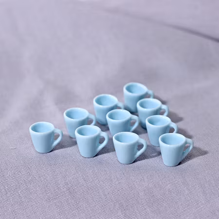 **Miniatyr** Kaffe/Te mugg - ljus himmelsblå - 1st