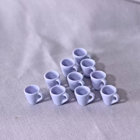 **Miniatyr** Kaffe/Te mugg - lila - 1st