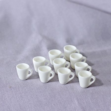 **Miniatyr** Kaffe/Te mugg - vit - 1st