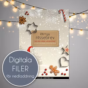 Kopia Lek med språk och bokstäver, 4-7 år (Digitala nissebrev)