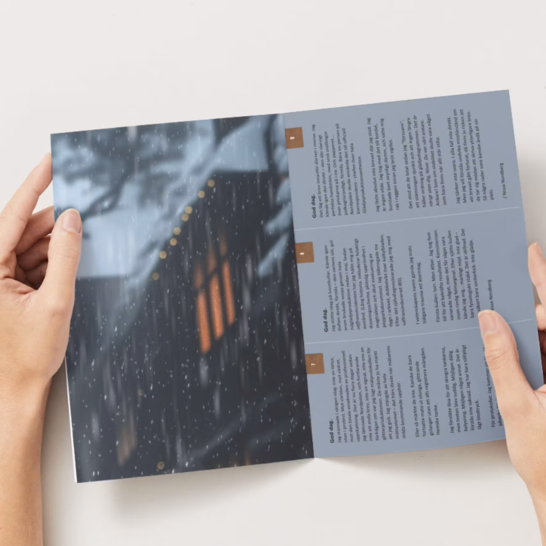 Andrahandssortering! Nissebrev för stora, 15+ (Tryckta nissebrev)